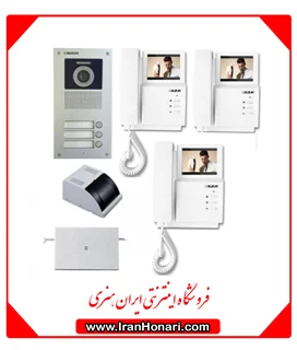 پکیج 3 واحدی آیفون تصویری سوزوکی 4.3 اینچ بدون حافظه SZ-413