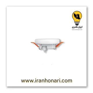 چراغ سقفی توکار 20 وات دایره مدل آبسان پارس شعاع