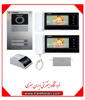 پکیج 2 واحدی آیفون تصویری سوزوکی 7 اینچ بدون حافظه مدل SZ-727