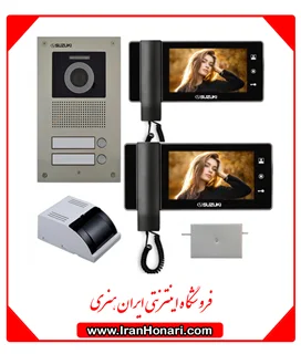 پکیج 2 واحدی آیفون تصویری سوزوکی 7 اینچ با حافظه SZ-727mb