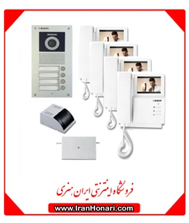 پکیج 4 واحدی آیفون تصویری سوزوکی 4.3 اینچ بدون حافظه SZ-413