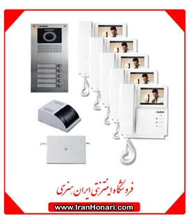 پکیج 9 واحدی آیفون تصویری سوزوکی 4.3 اینچ بدون حافظه SZ-413