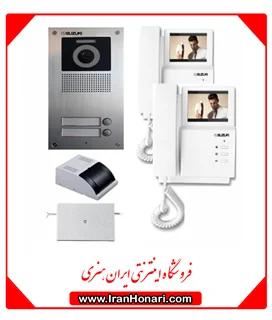 پکیج ۲ واحدی آیفون تصویری سوزوکی 4.3 اینچ با حافظه SZ-413M