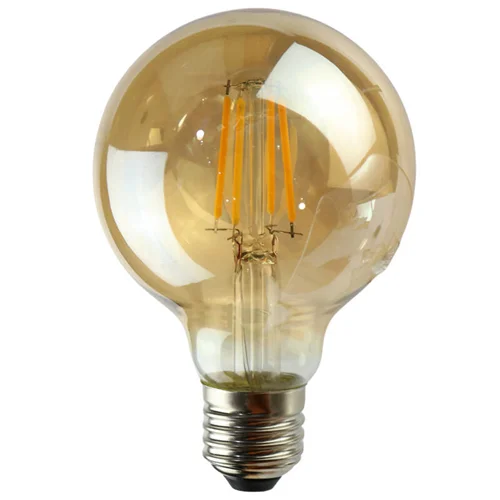 لامپ ادیسونی حبابی فیلامنتی G125 عمده کارتن 12 تایی